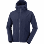 Men's Full Zip Midlayer Jacket Outpeak Softshell Night Sky - Image 9