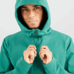 Men's Full Zip Midlayer Jacket Outpeak Softshell Pacific - Image 3
