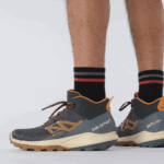 Men's Hiking Boots Outpulse Mid Gore-Tex Ebony-Sand-Orange - Image 8
