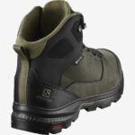 Men's Hiking Boots Outward Gore-Tex Peat-Black-Burnt Olive - Image 4