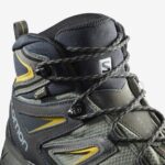 Men's Hiking Boots X Ultra 3 Wide Mid Gore-Gray-Black-Green Sulphur - Image 5