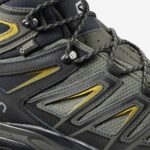 Men's Hiking Boots X Ultra 3 Wide Mid Gore-Gray-Black-Green Sulphur - Image 6