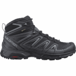 Men's Hiking Boots X Ultra 3 Wide Mid Gore-Tex Black-India Ink