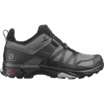 Men's Hiking Shoes X Ultra 4 Wide Gore-Tex Magnet-Black-Monument