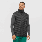 Men's Hooded Down Jacket Essential Xwarm Down Black