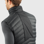 Men's Hooded Down Jacket Essential Xwarm Down Black - Image 8