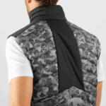 Men's Hooded Down Jacket Essential Xwarm Down Black-Ao - Image 3
