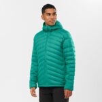 Men's Hooded Down Jacket Essential Xwarm Down Pacific - Image 2