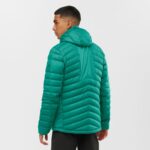 Men's Hooded Down Jacket Essential Xwarm Down Pacific - Image 3