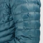 Men's Hooded Down Jacket Outline Down Mallard Blue - Image 5