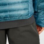 Men's Hooded Down Jacket Outline Down Mallard Blue - Image 6