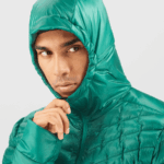 Men's Hooded Down Jacket Outline Down Pacific - Image 3