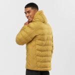 Men's Insulated Hooded Jacket Essential Xwarm Insulated Cumin - Image 3