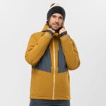 Men's Insulated Hooded Jacket Highland Bronze Brown-Cumin - Image 2