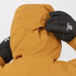 Men's Insulated Hooded Jacket Highland Bronze Brown-Cumin - Image 4