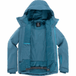 Men's Insulated Hooded Jacket Highland Mallard Blue - Image 9