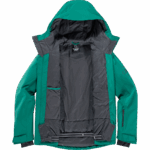 Men's Insulated Hooded Jacket Highland Pacific-Ebony - Image 10