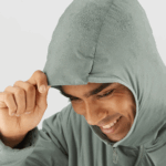 Men's Insulated Hooded Jacket Outrack Insulated Sedona Sage - Image 5