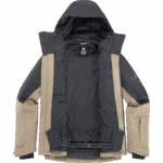 Men's Insulated Hooded Jacket Untracked Cashew-Plaza Taupe-Heather - Image 10