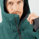 Men's Insulated Hooded Jacket Untracked Green Gables-Pacific - Image 5