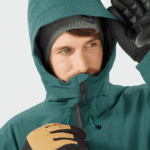 Men's Insulated Hooded Jacket Untracked Green Gables-Pacific - Image 6