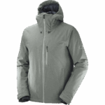 Men's Insulated Hooded Jacket Untracked Sedona Sage-Iron-Heather - Image 8