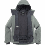 Men's Insulated Hooded Jacket Untracked Sedona Sage-Iron-Heather - Image 9