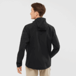 Men's Jacket Outrack Waterproof 2.5L Black - Image 2