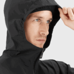 Men's Jacket Outrack Waterproof 2.5L Black - Image 7