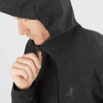 Men's Jacket Outrack Waterproof 2.5L Black - Image 8