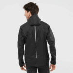 Men's Shell Jacket Bonatti Waterproof Black - Image 2