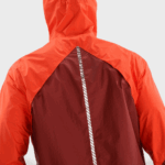 Men's Shell Jacket Bonatti Waterproof Fiery Red-Cabernet - Image 5