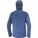 Men's Shell Jacket Essential Waterproof 2.5L Dark Denim-Mood Indigo - Image 9