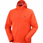 Men's Shell Jacket Essential Waterproof 2.5L Fiery Red - Image 8
