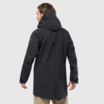 Men's Shell Jacket Stance 3L Long Black - Image 2