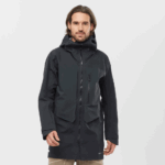 Men's Shell Jacket Stance 3L Long Black