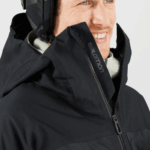 Men's Shell Jacket Stance 3L Long Black - Image 4