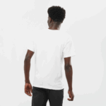 Men's Short Sleeve T-Shirt Outlife Graphic Mountain White - Image 2