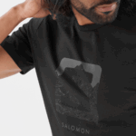 Men's Short Sleeve T-Shirt Outlife Logo Black - Image 3