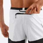 Men's Shorts Cross 2In1 Black-White - Image 3