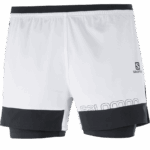 Men's Shorts Cross 2In1 Black-White - Image 6