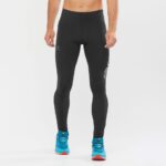 Men's Tights Agile Long Black-Nocturne - Image 2