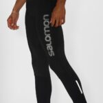 Men's Tights Agile Long Black-Nocturne - Image 4