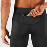 Men's Tights Agile Long Black-Nocturne - Image 5