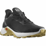 Men's Trail Running Shoes Alphacross 3 Black-White-Leek Green - Image 2