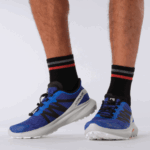 Men's Trail Running Shoes Hypulse Blue-Black-Vibrant Orange - Image 7