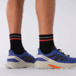 Men's Trail Running Shoes Hypulse Blue-Black-Vibrant Orange - Image 8