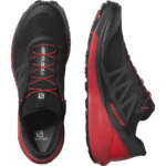 Men's Trail Running Shoes Sense Ride 4 Black-Goji Berry-Phantom - Image 6