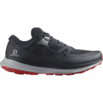 Men's Trail Running Shoes Ultra Glide Wide Black-Alloy-Goji Berry