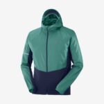 Men's Wind Jacket Hoodie Agile Wind Pacific-Night Sky
